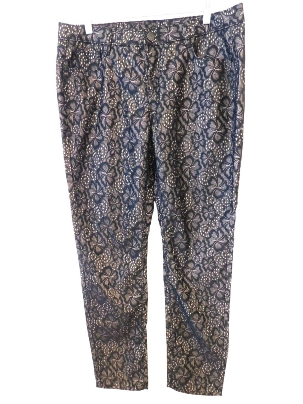 Metaphor Size 14 Floral Lace Print Pants Cottagecore Romantic Whimsical